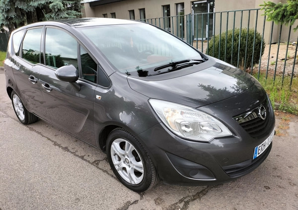 Opel Meriva cena 15900 przebieg: 217000, rok produkcji 2010 z Sieradz małe 79